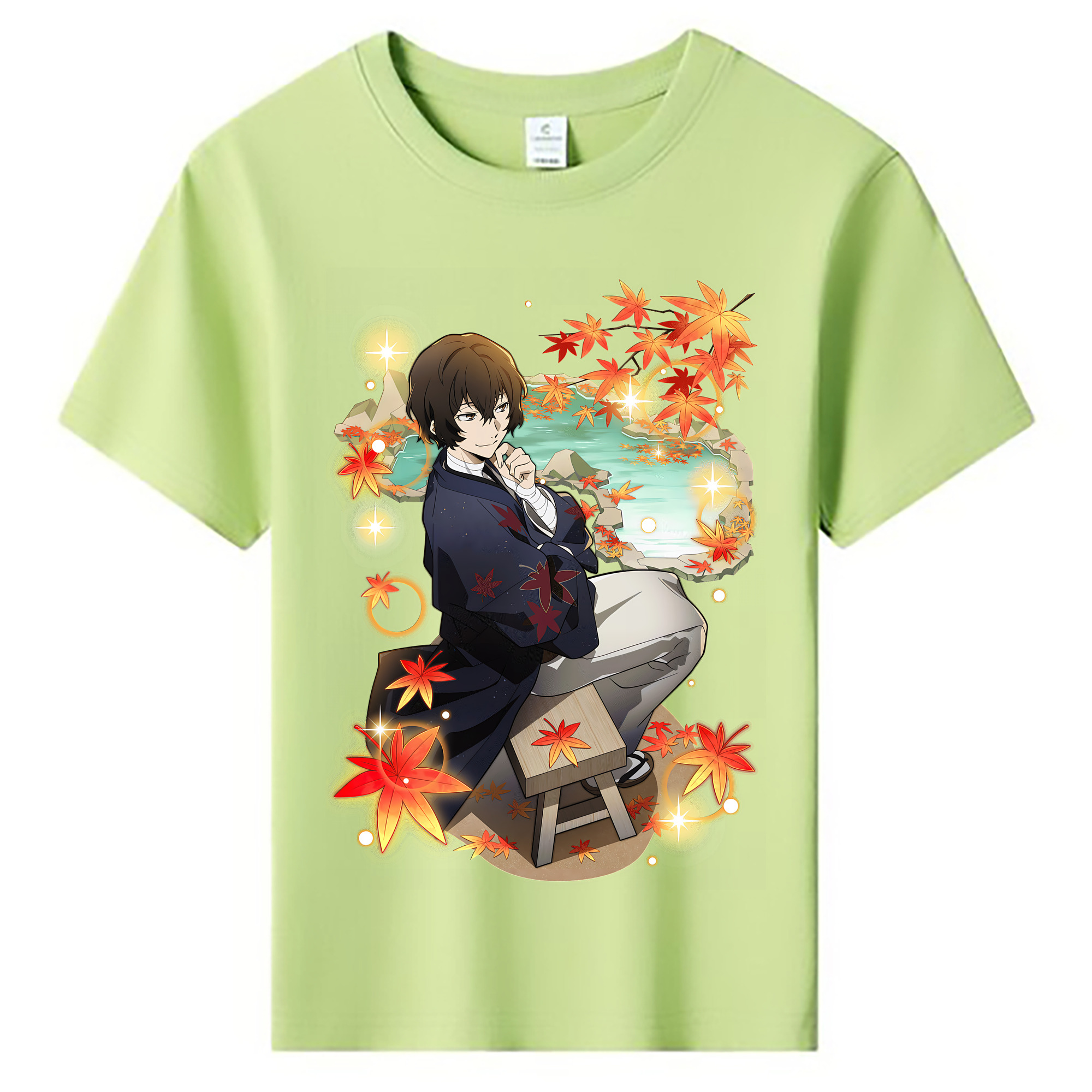 （画像用） 文豪ストレイドッグス Bungo Stray Dogs 綿100％キッズTシャツ（フロントプリント）
